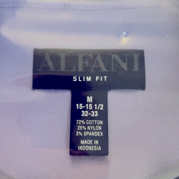 $15 DEAL INSIDE* ALFANI slim fit button up - Picture 3 of 5